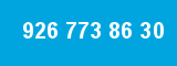 926 773 86 30 926 773 86 30